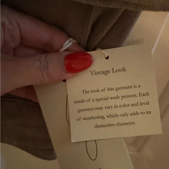 Joie Women’s Vintage Look Wide Leg Cropped Pants Size 6 Green - Picture 3 of 5